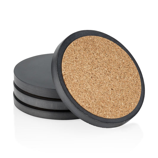 Charcoal Concrete Coasters