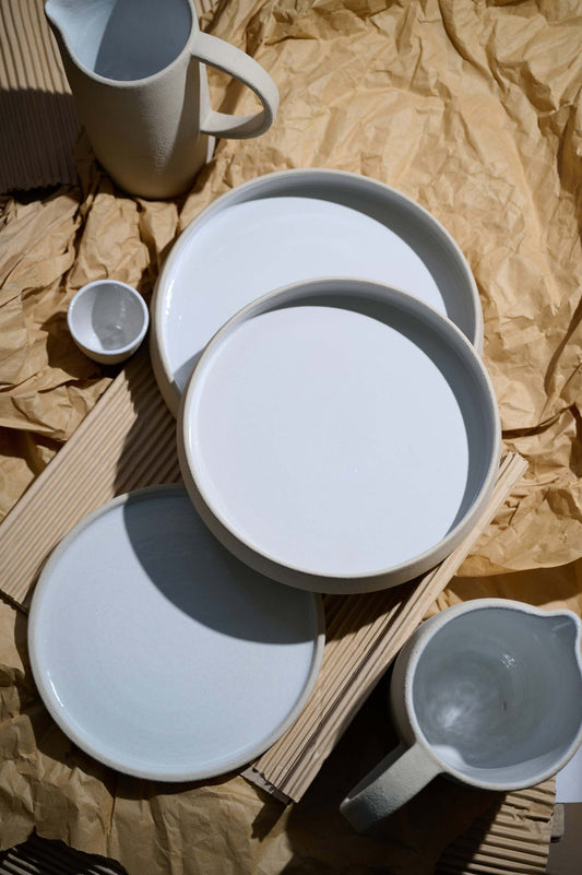 Lola Handmade Stoneware Dinner Plates