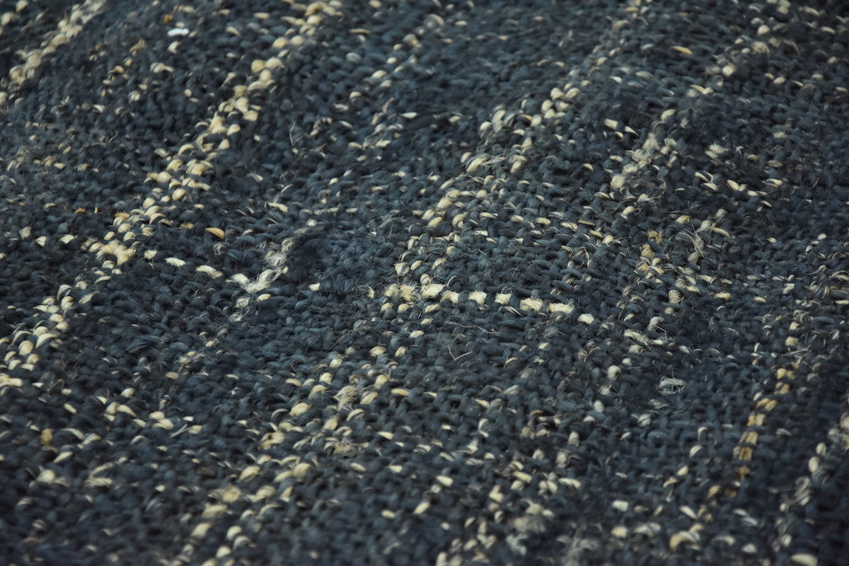 Timbergirl Textured Indigo Handmade Jute Rug