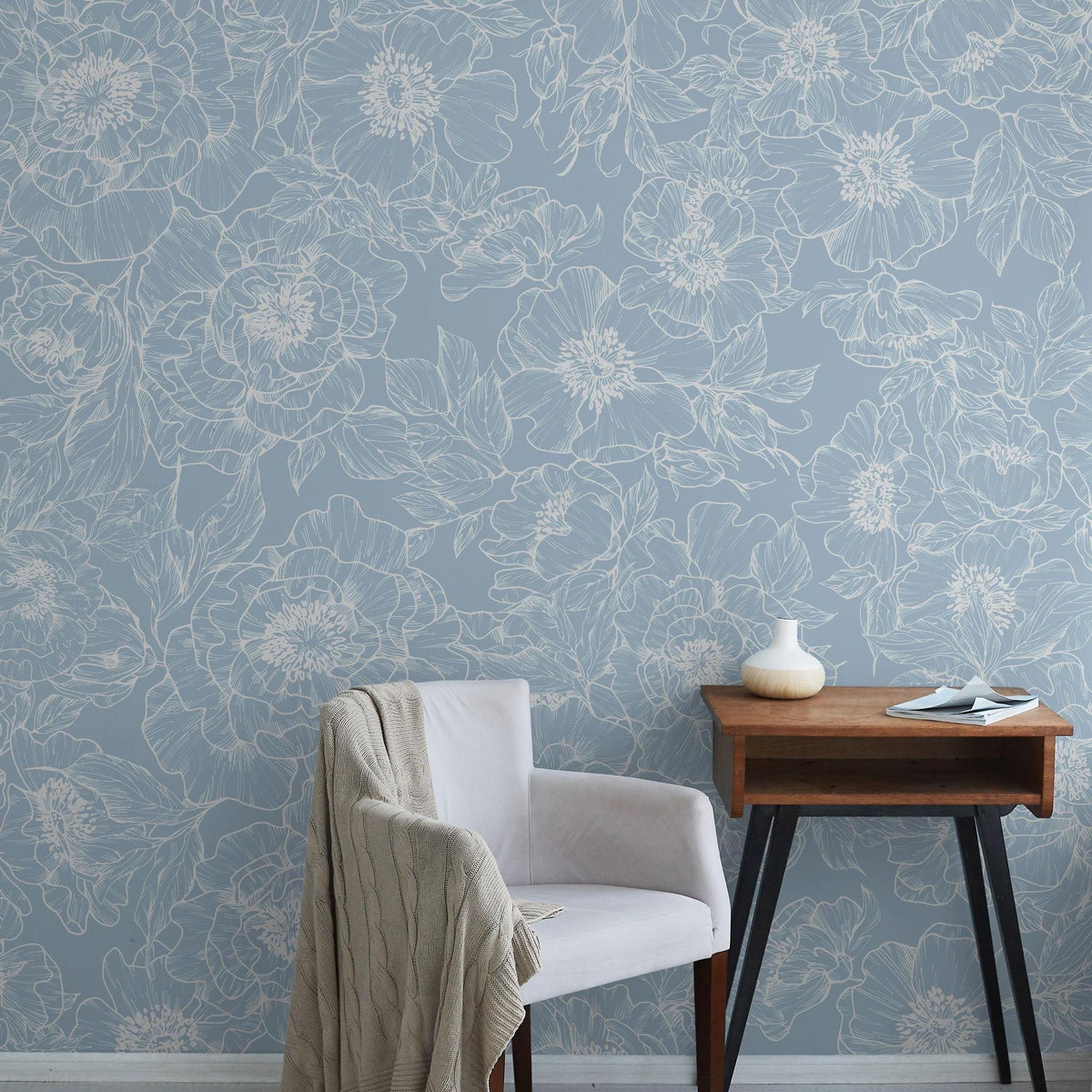 The Dutchess (Baby Blue) Wallpaper