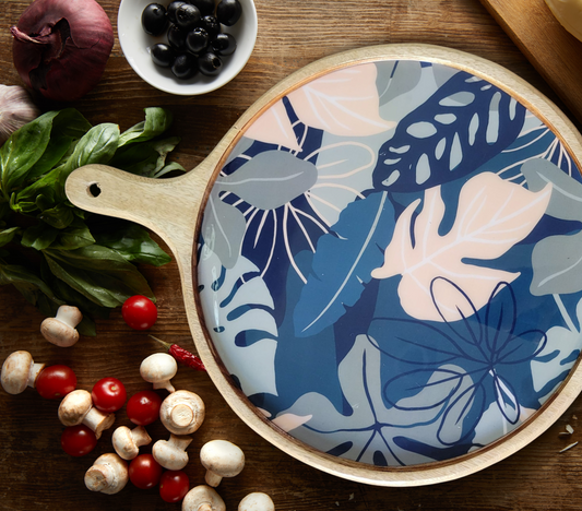 Floral Charcuterie Board