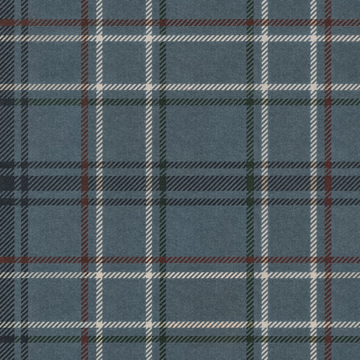 French Plaid Wallpaper X Peony & Honey