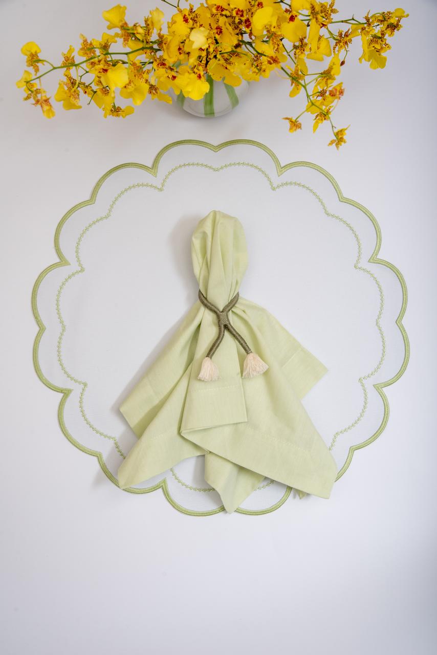 Willow Rose Cotton Napkin