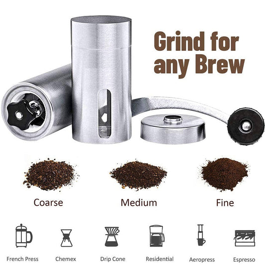 Ceramic Burr | Coast Roast Manual Coffee Grinder