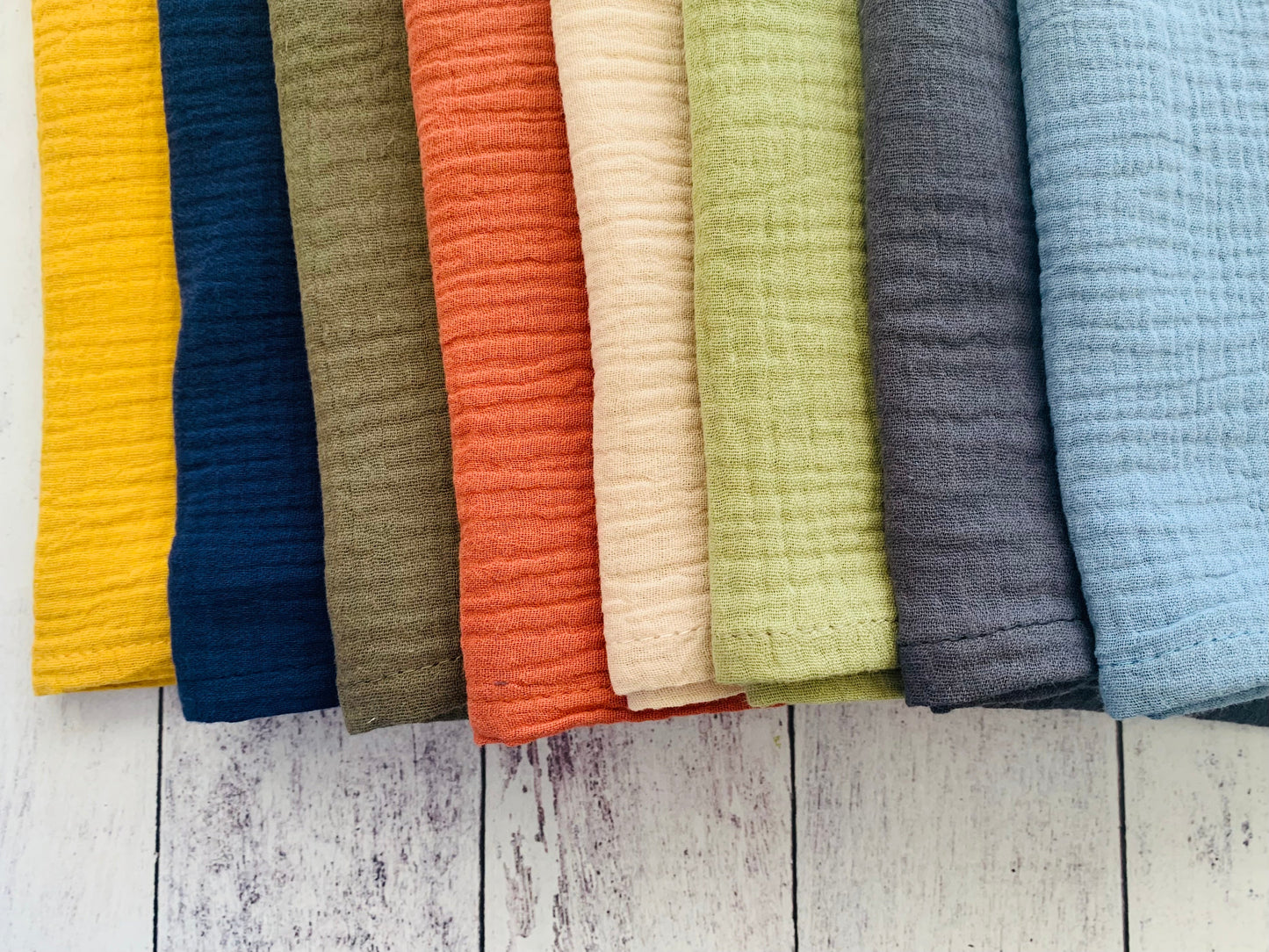 Cotton Crinkle Cloth Napkins