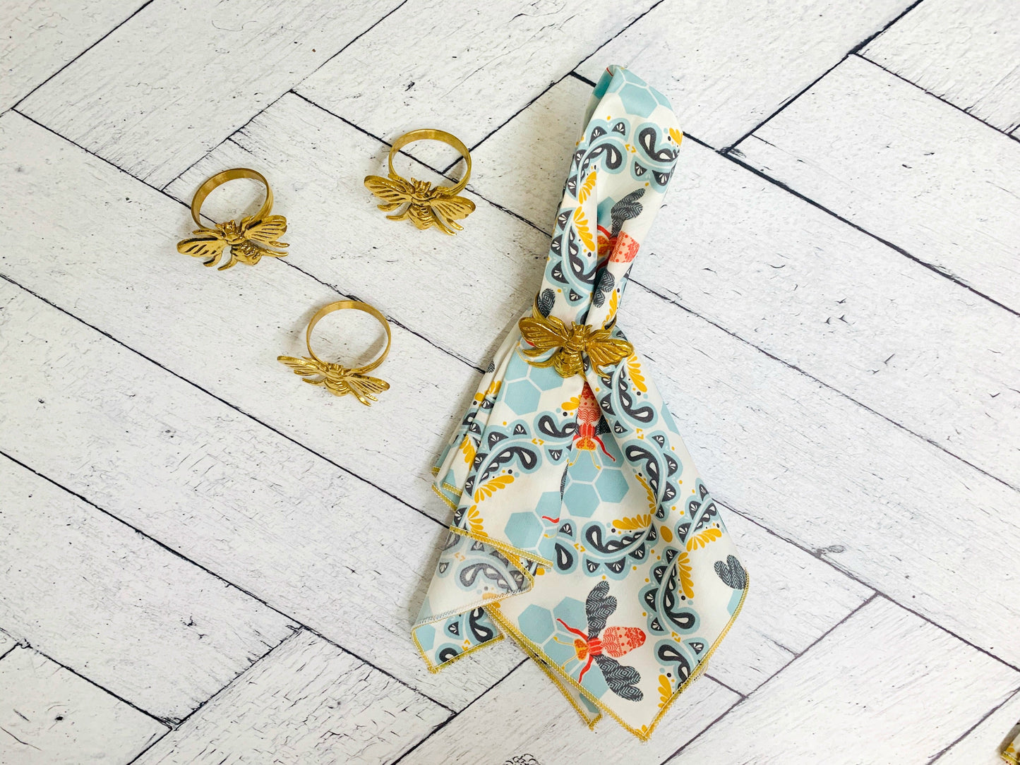 Honey Bee Cloth Napkins