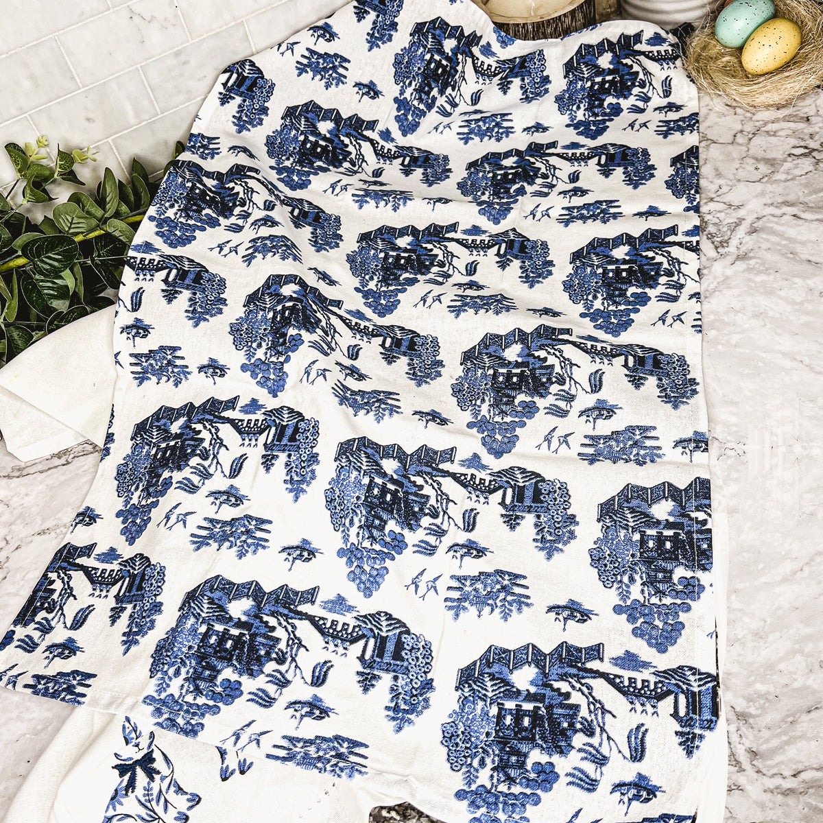 Chinoiserie Bleu Bunny