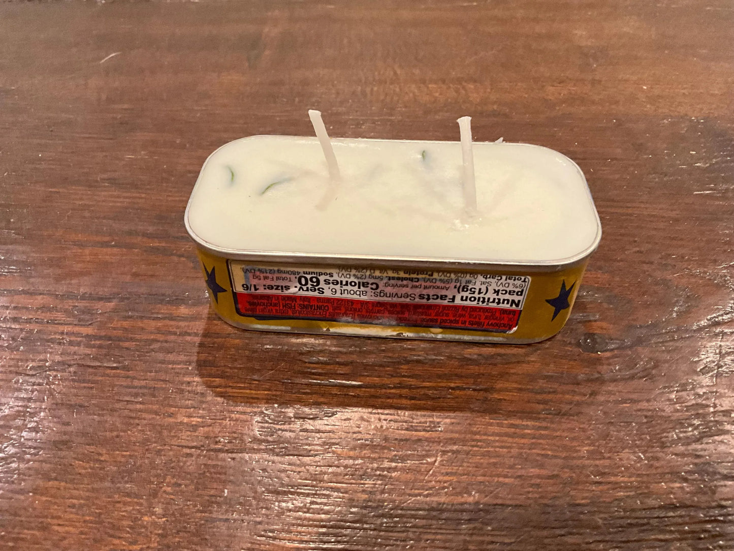 Repurposed Italian Can Hand-poured Soy Candles