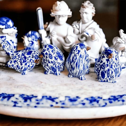 Chinoiserie Bleu Bird