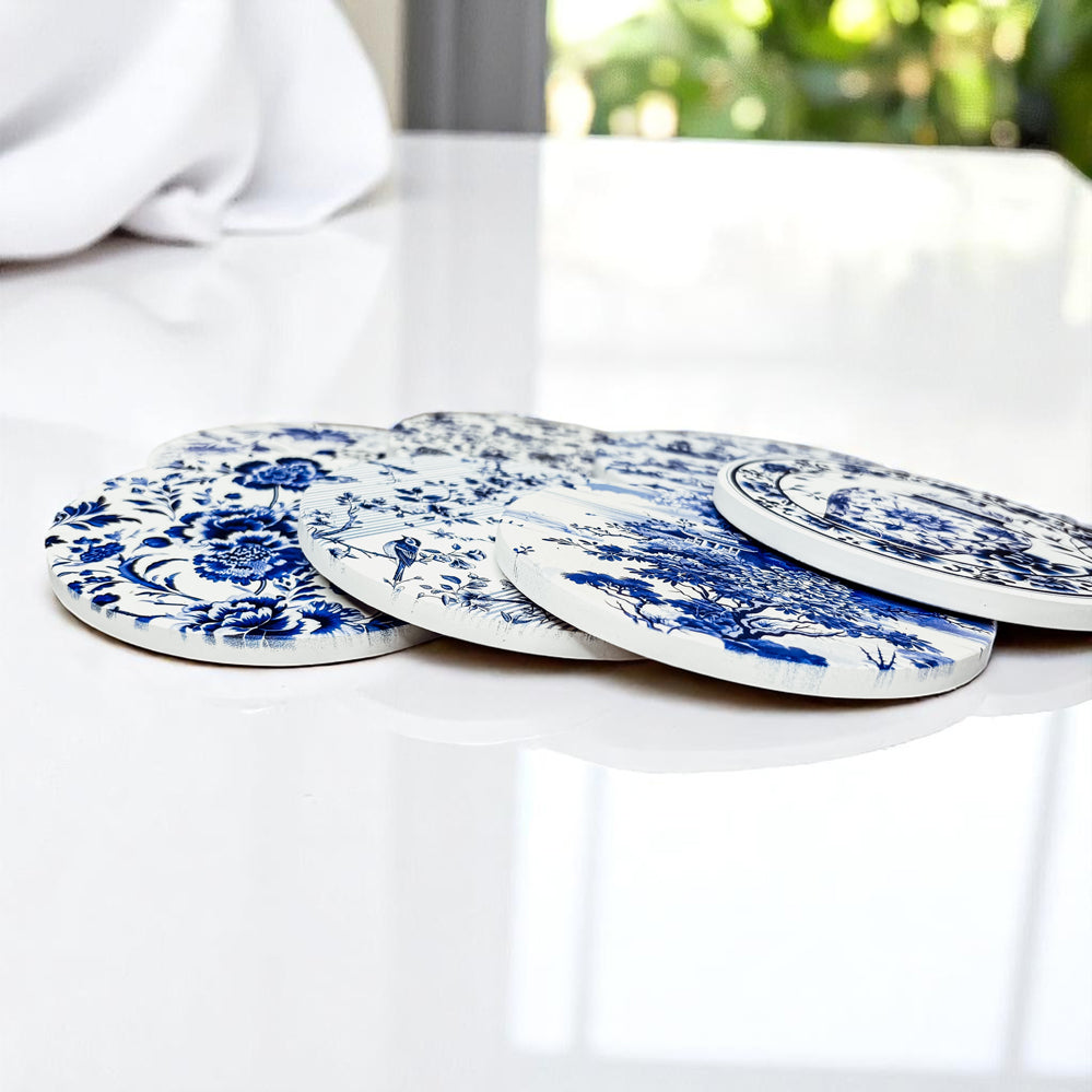 Chinoiserie Bleu Coasters
