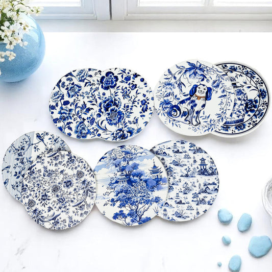 Chinoiserie Bleu Coasters