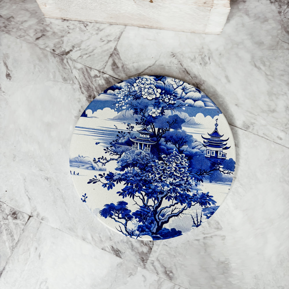 Chinoiserie Bleu Coasters