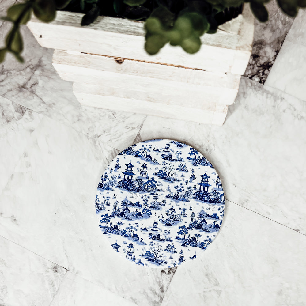 Chinoiserie Bleu Coasters