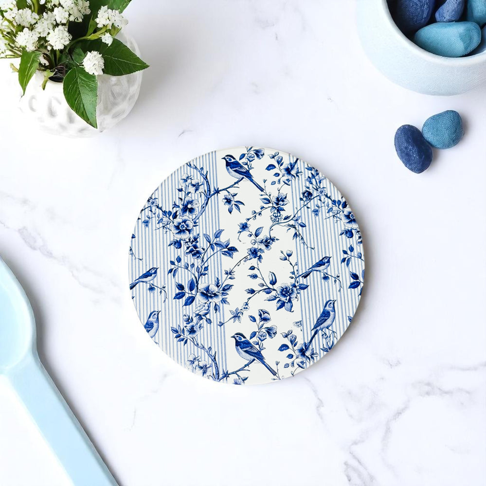 Chinoiserie Bleu Coasters