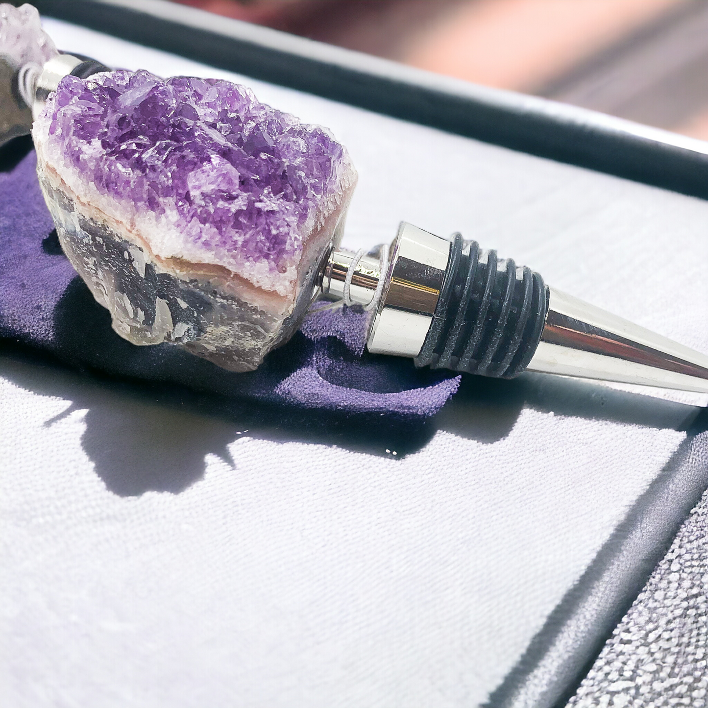 Naturally Bougie Gem Wine Stopper