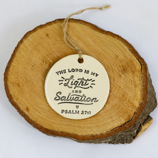 Inspire Scripture Ornament
