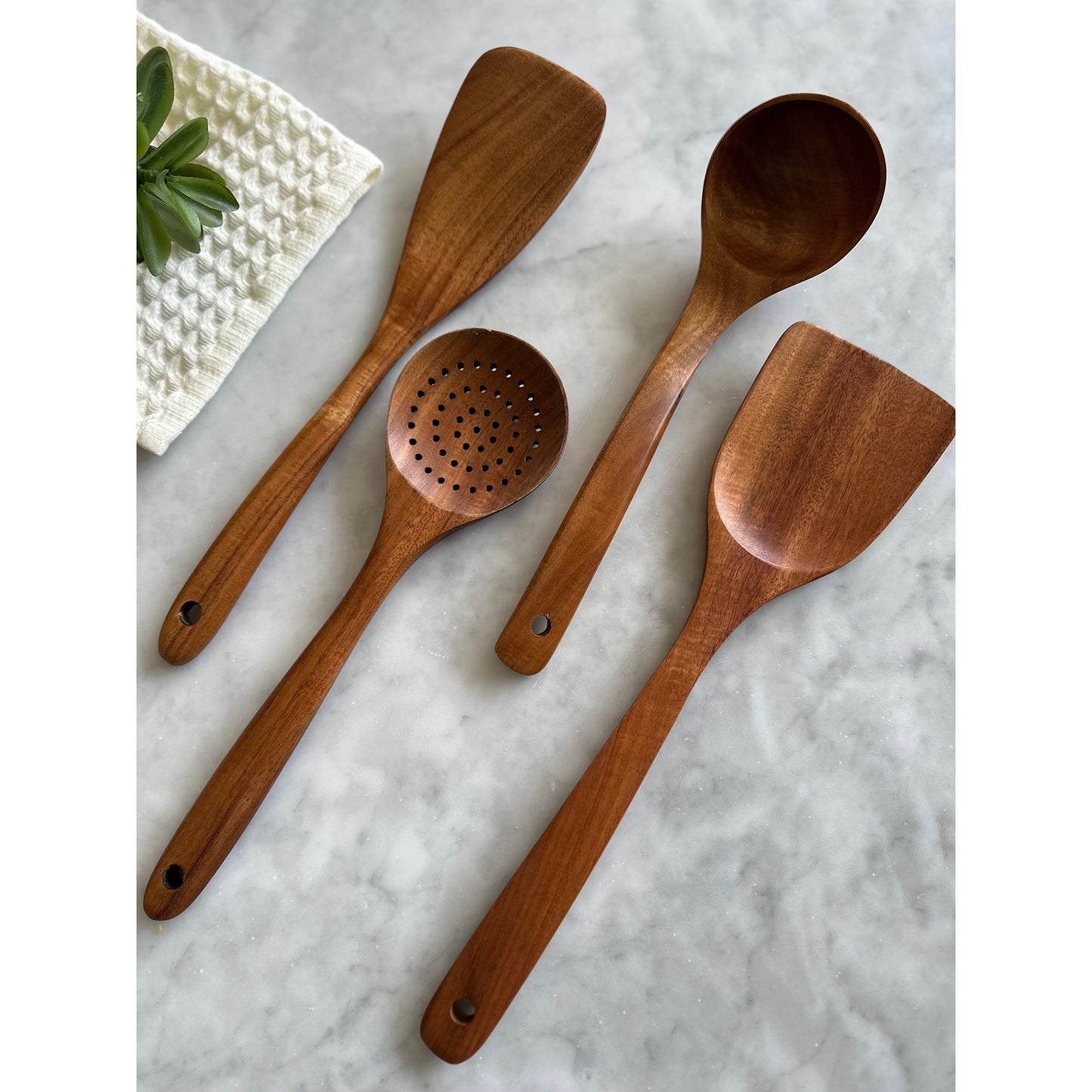 Sienna Teak Wooden Utensils