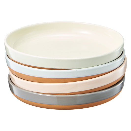 Tonal Ceramic Dinner Bowls
