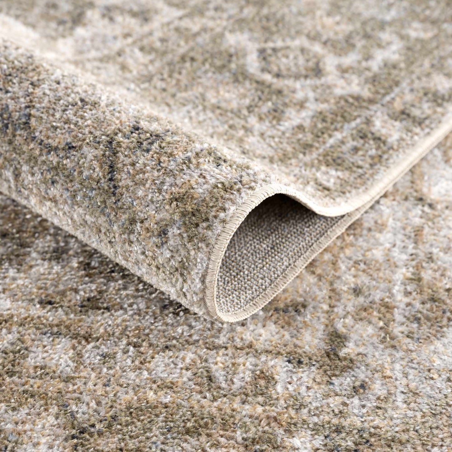 Gael Cream Washable Runner Rug