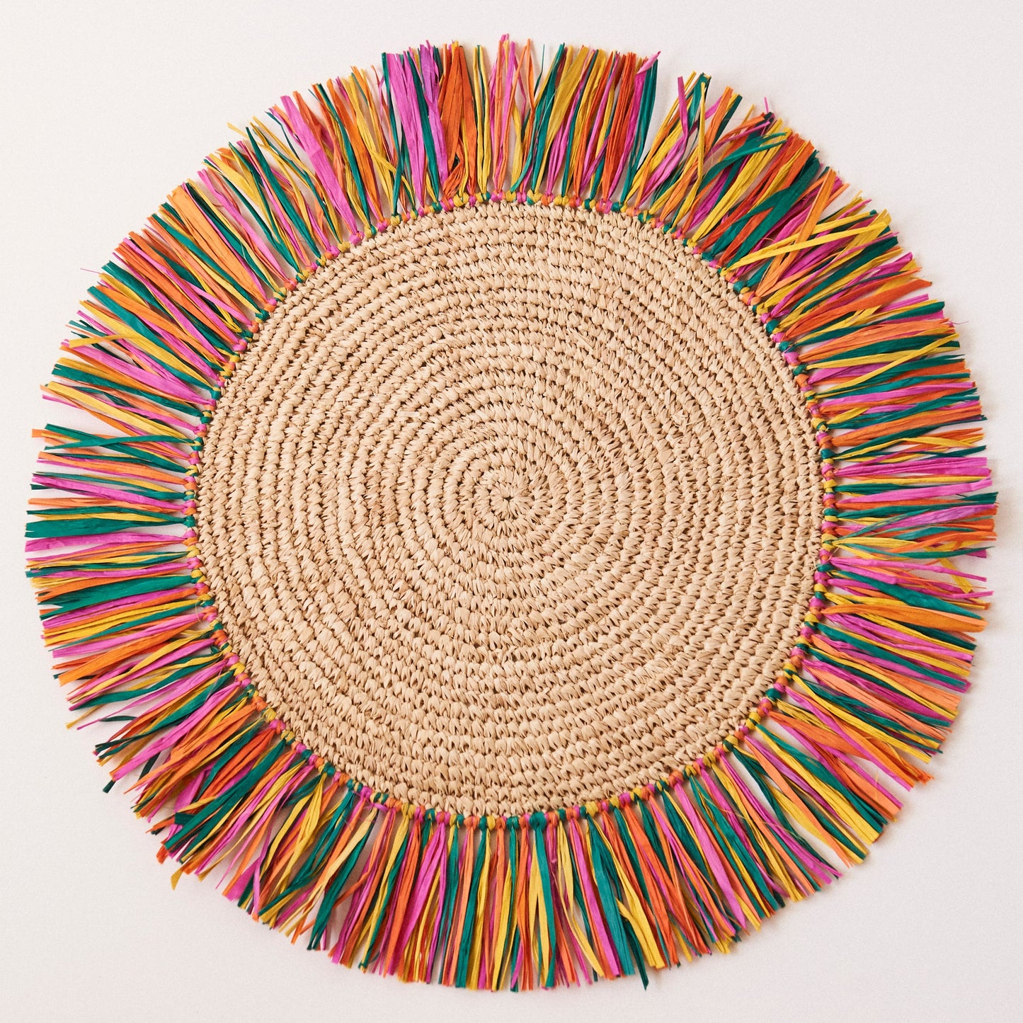 Pahiyas Raffia Fringe Placemats