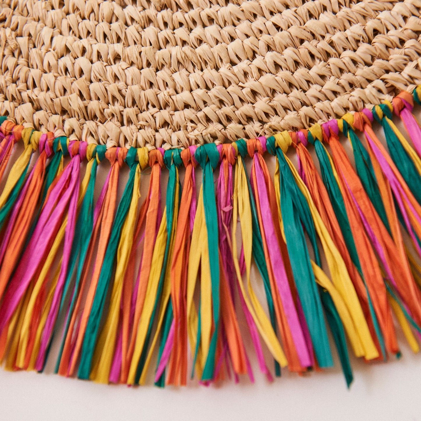 Pahiyas Raffia Fringe Placemats