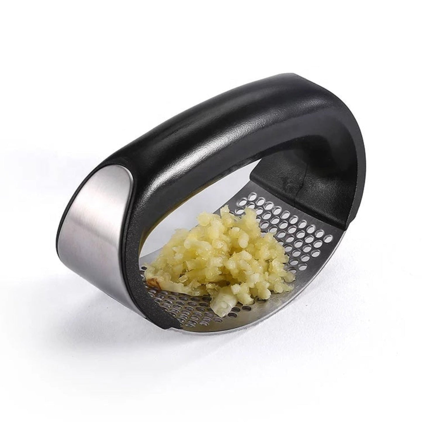 Kiva Stainless Steel Garlic Press