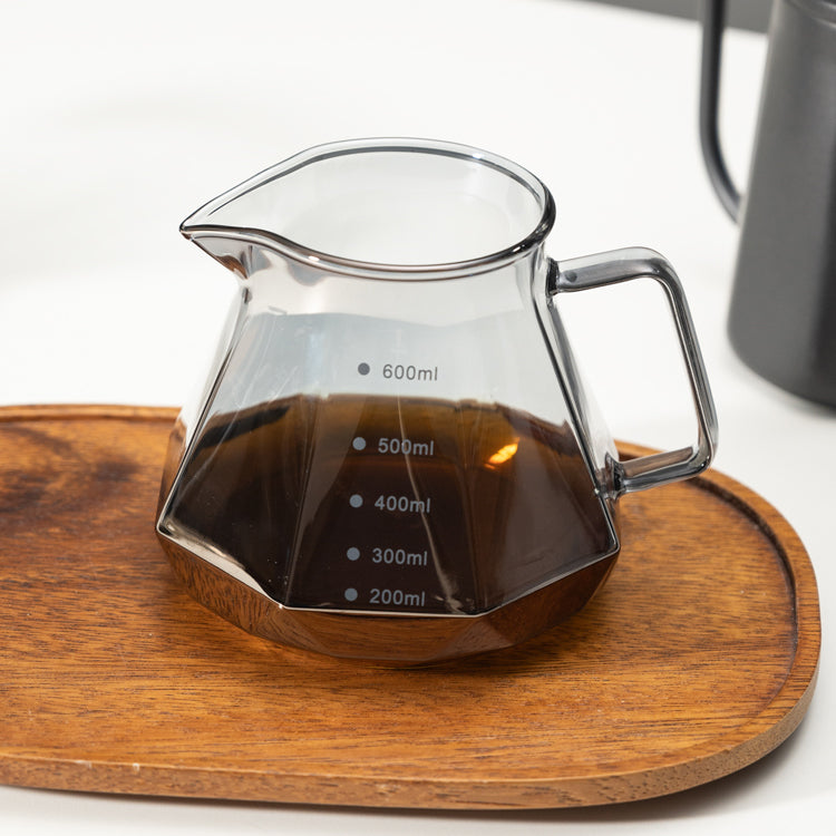 Nordé Coffee Brewing V60 Set with Walnut Wood Holder
