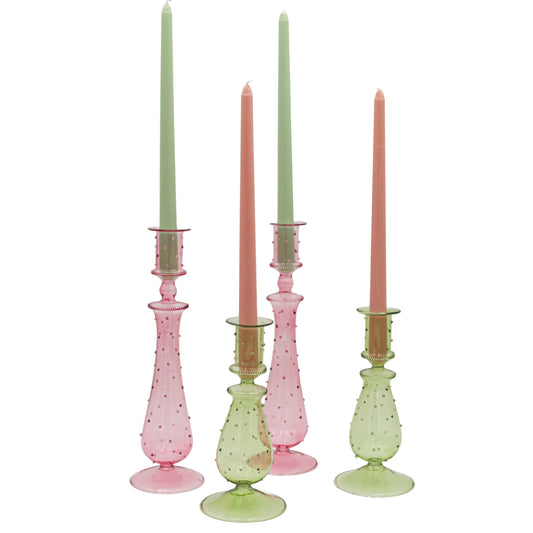 Olive Grove Dotty Candle Holder