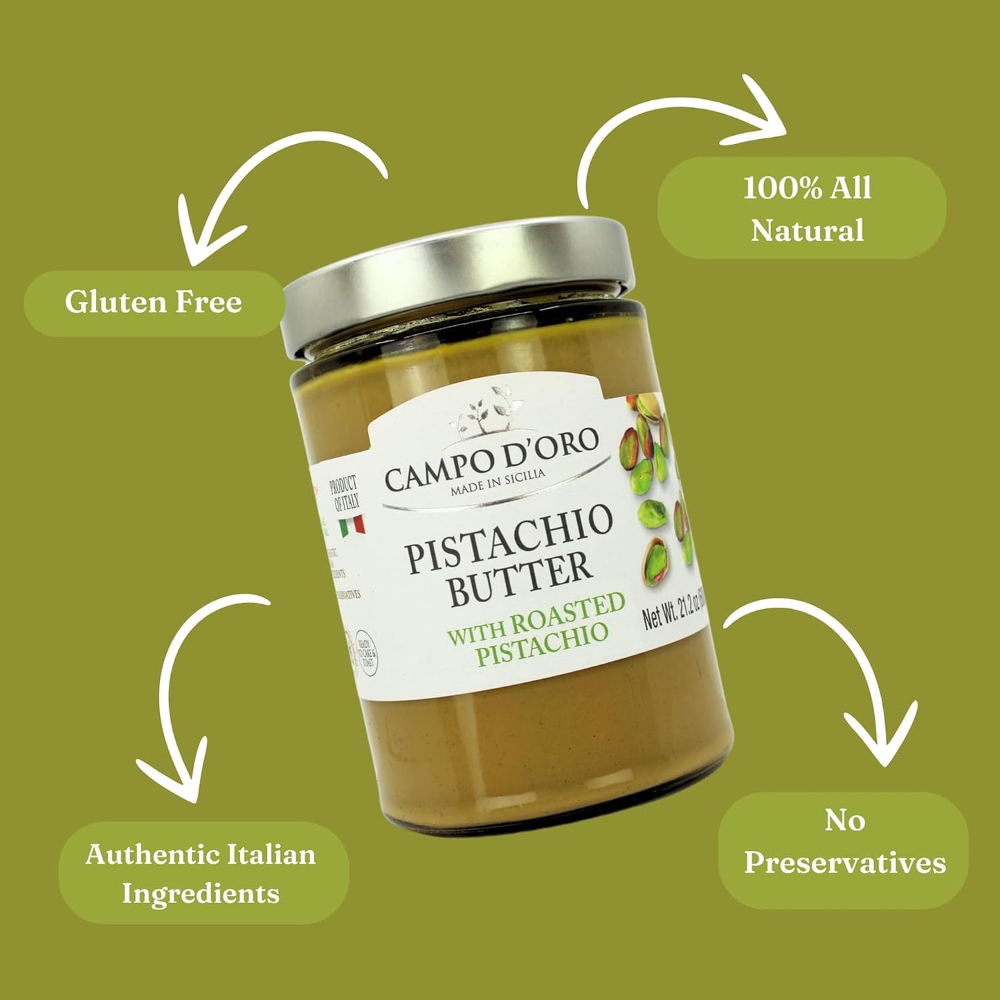 Campo D'Oro, Pistachio Butter Cream