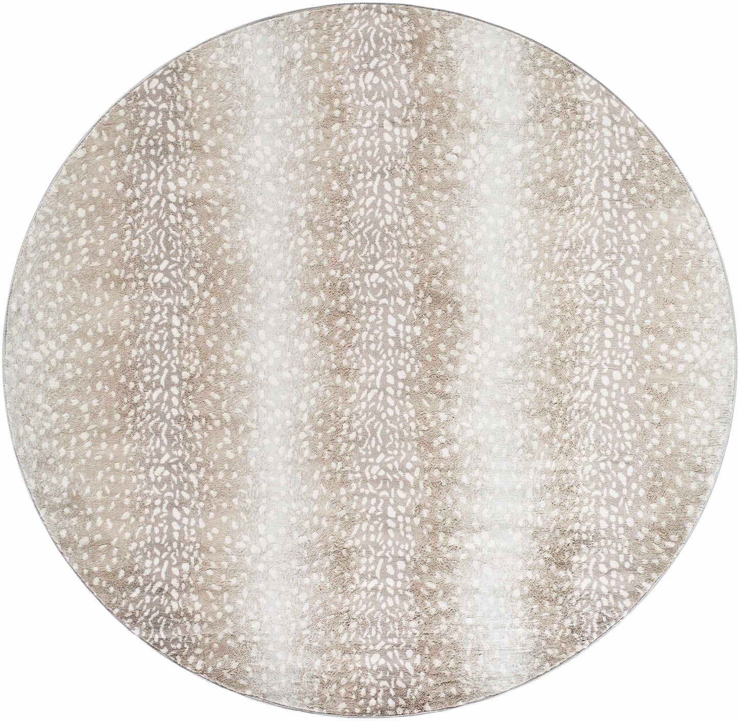 Pointblank Leopard Print Fawn Runner Rug