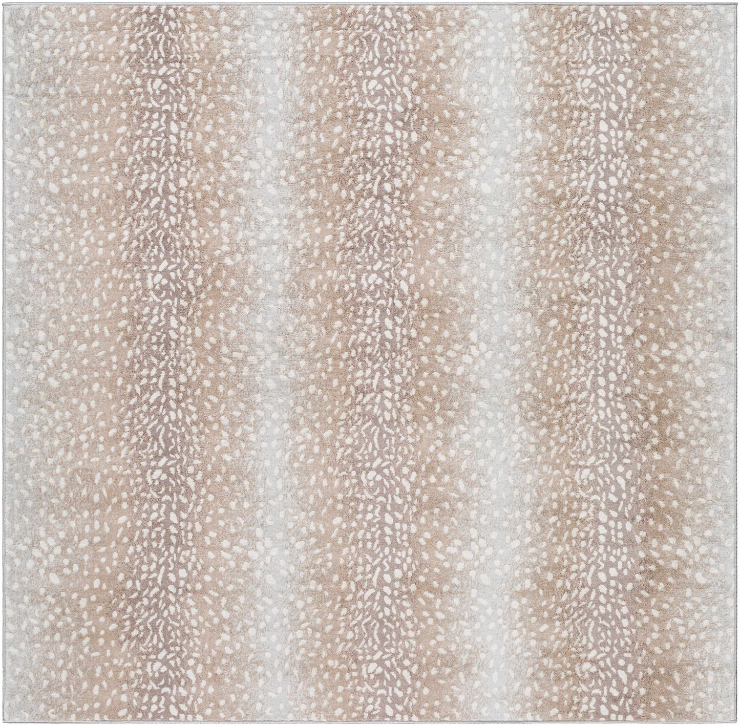 Pointblank Leopard Print Fawn Runner Rug