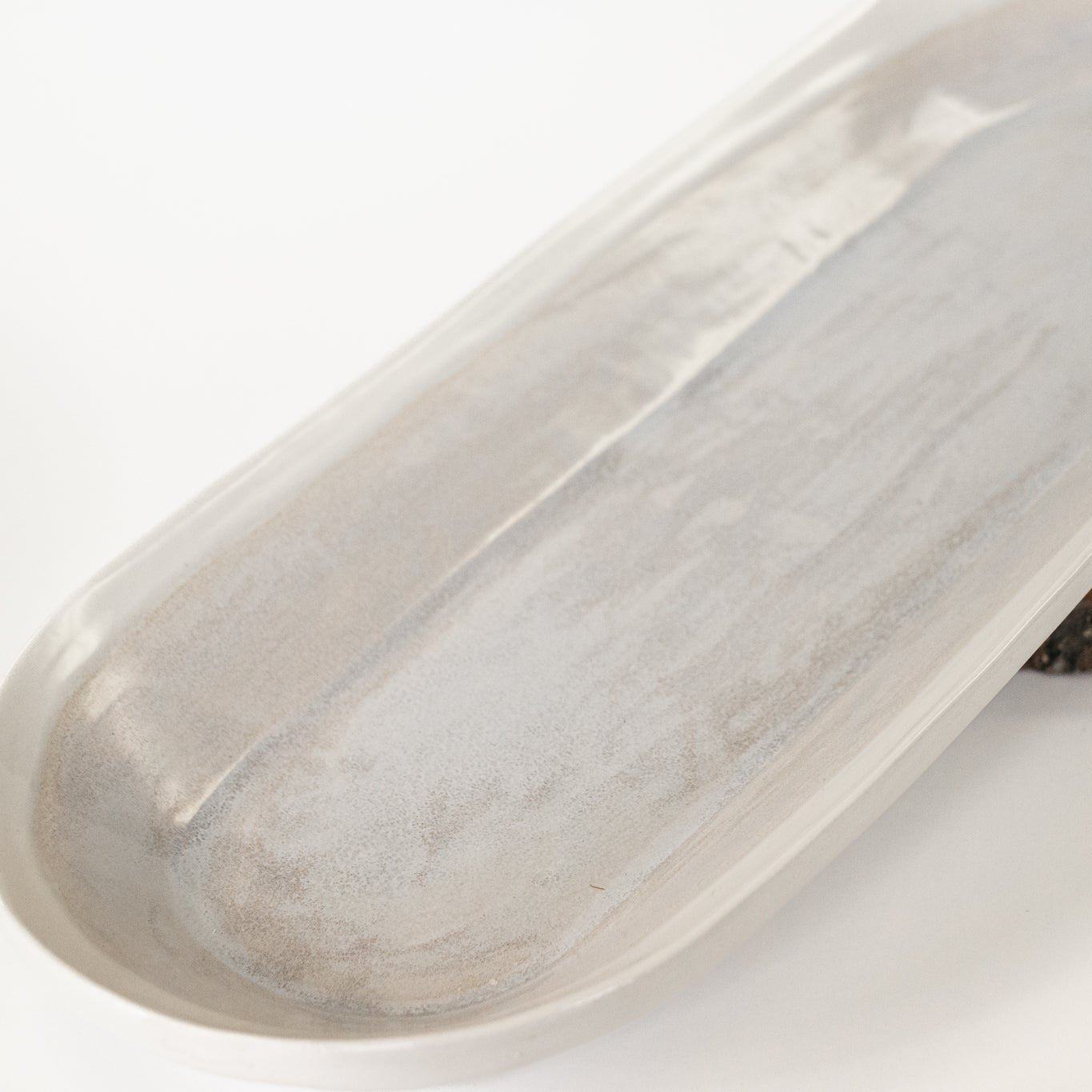 Pietra Artisan Long Oval Dish