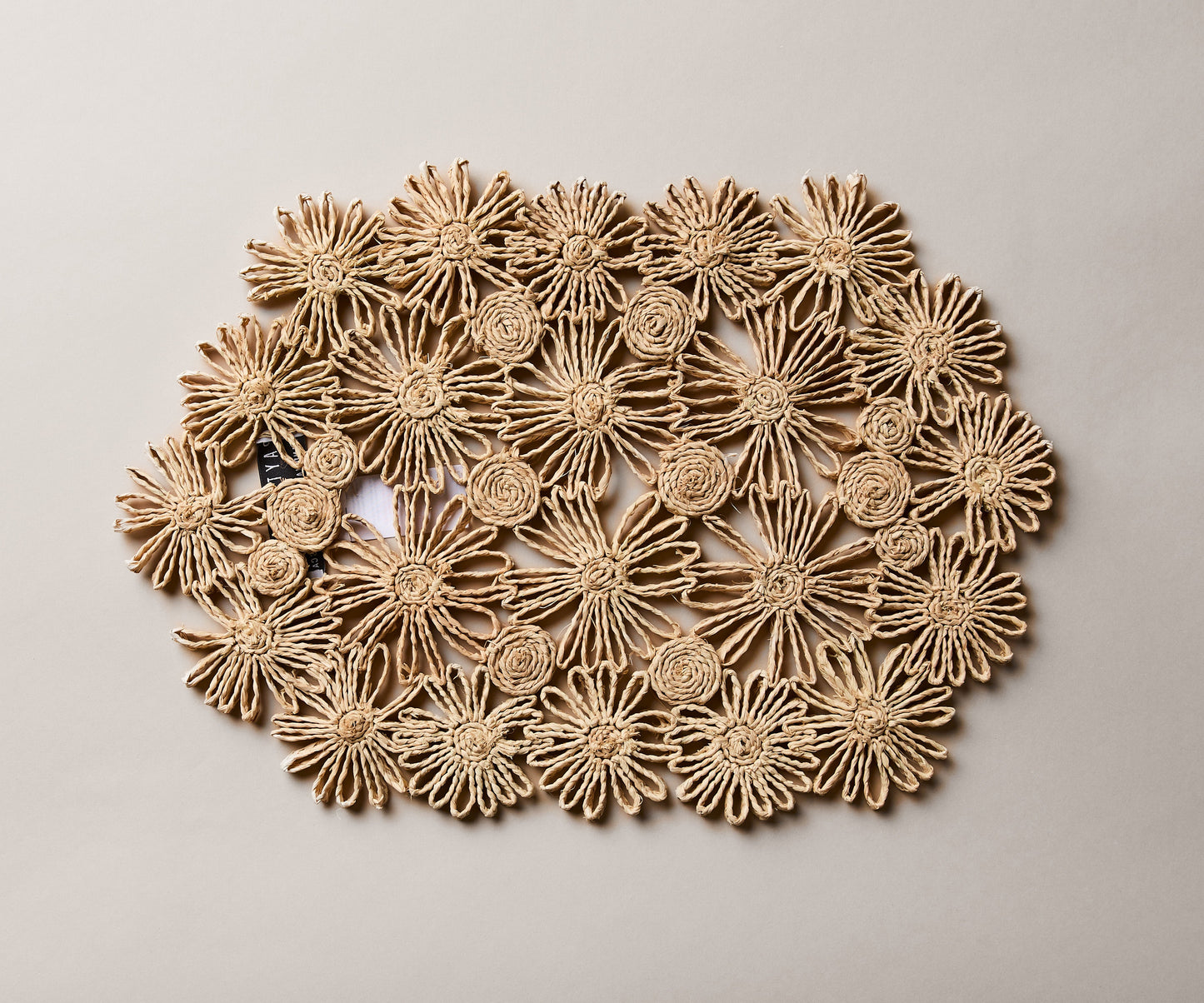 Fleur Raffia Woven Placemat