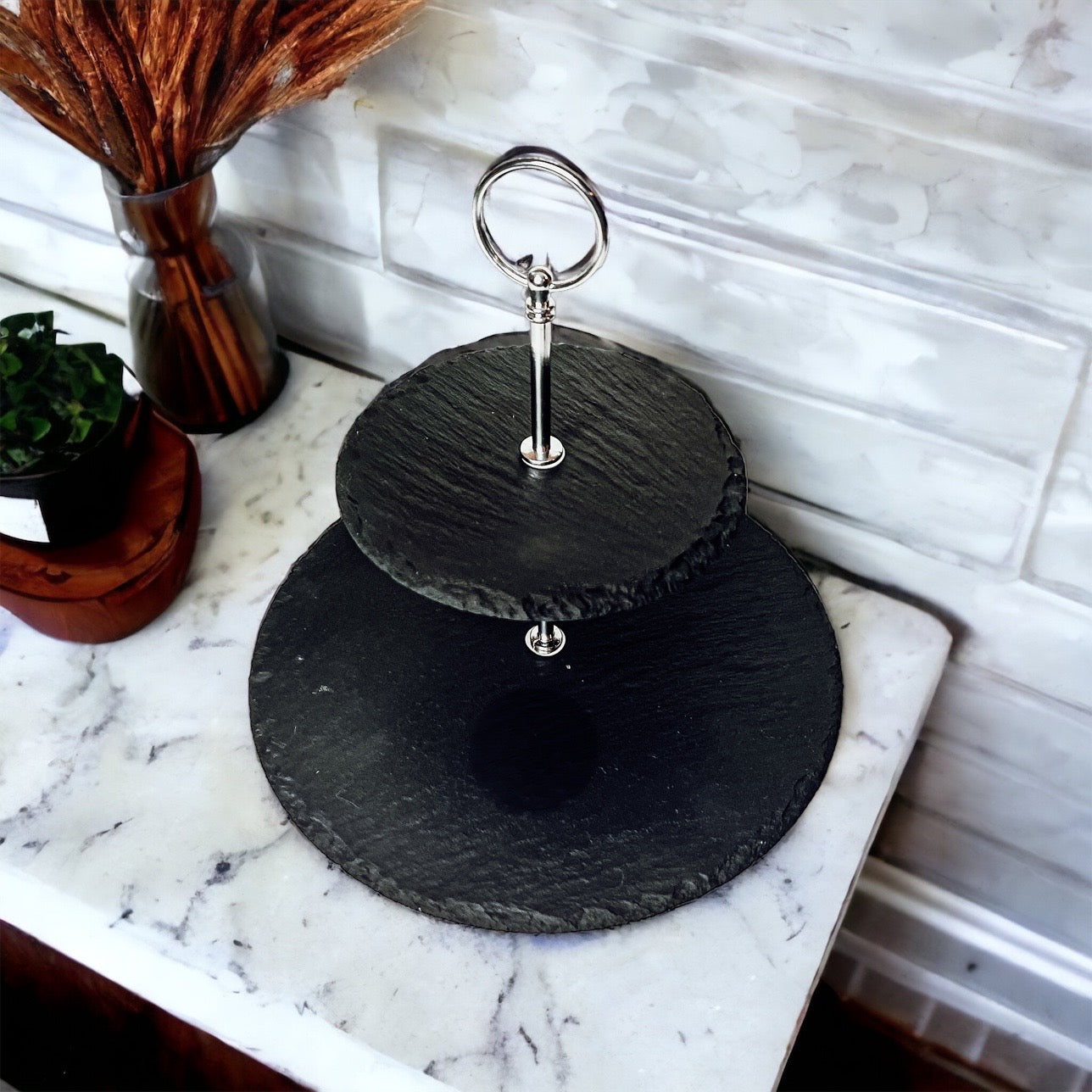 Savana Tiered Slate Stand