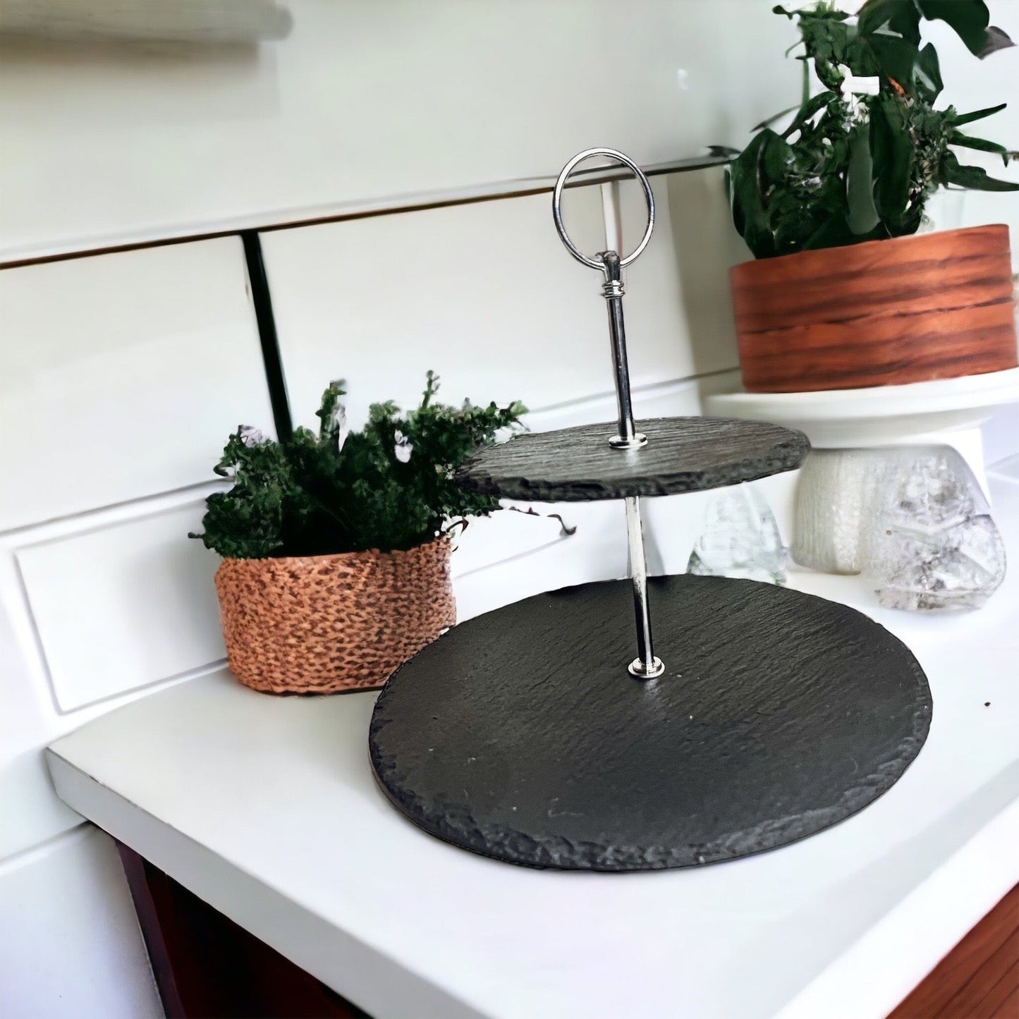 Savana Tiered Slate Stand