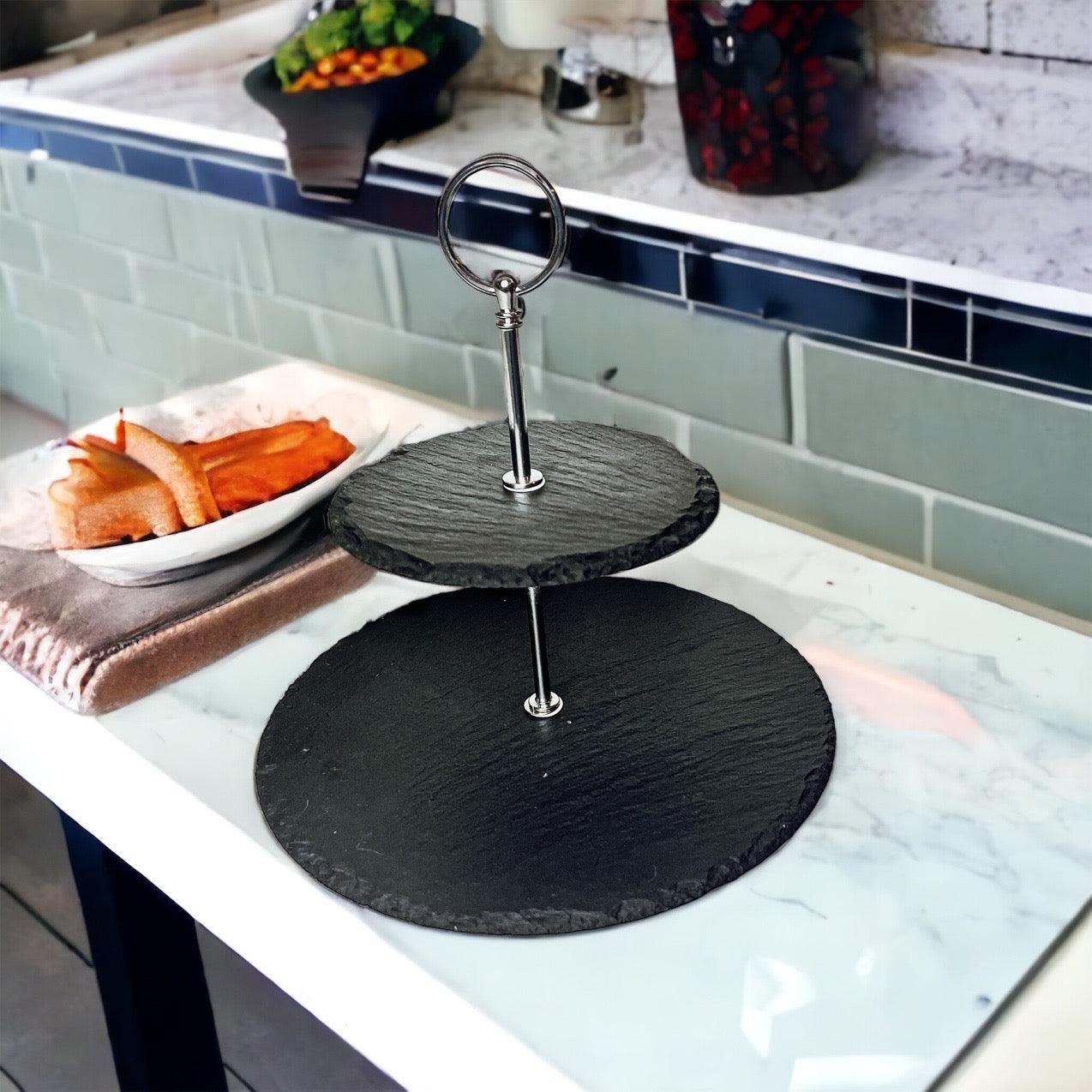 Savana Tiered Slate Stand