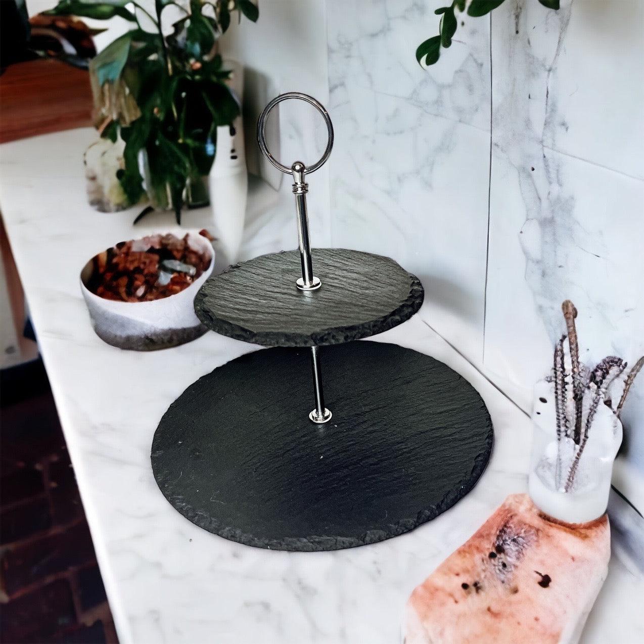 Savana Tiered Slate Stand