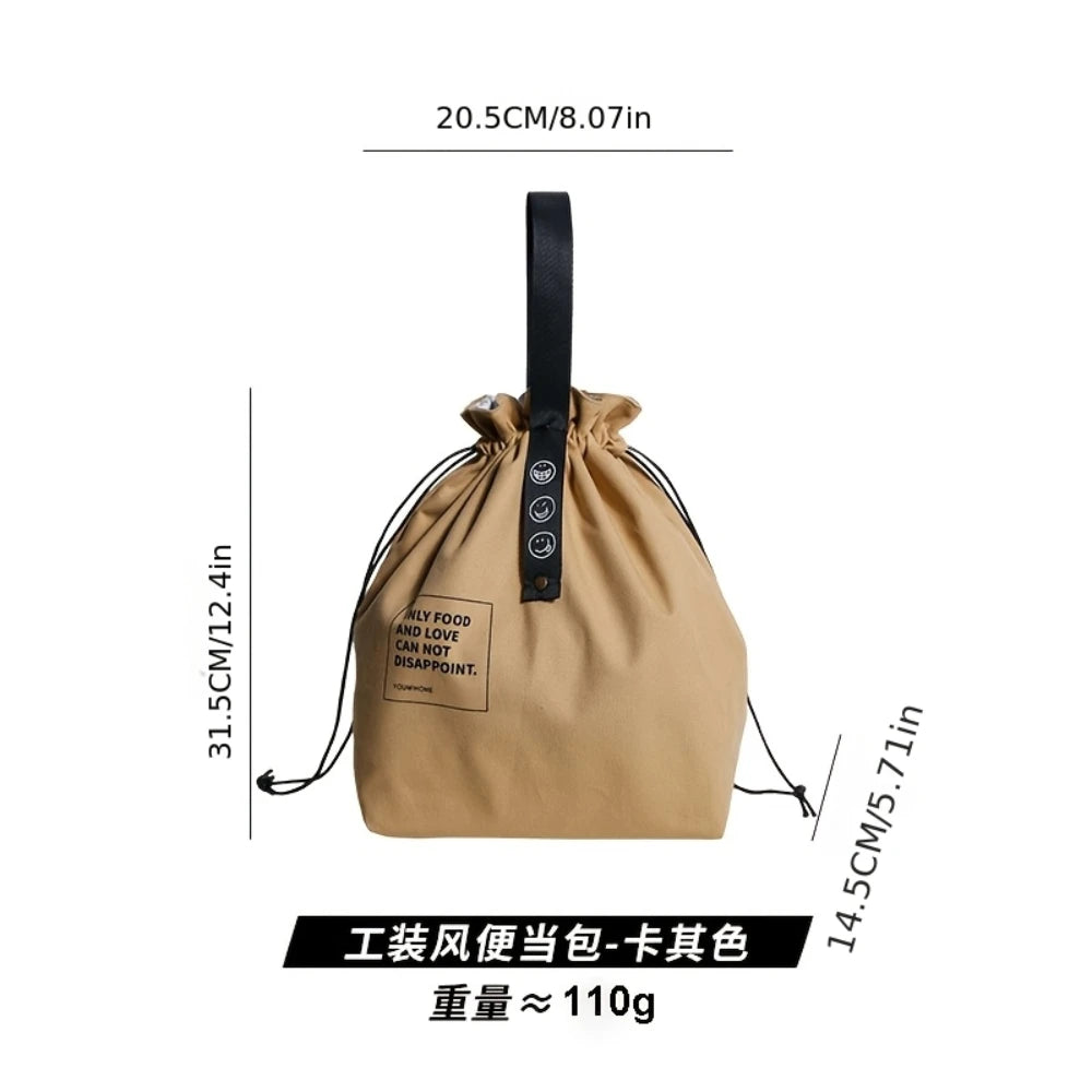 The OG Bento Canvas Insulated Lunch Bag