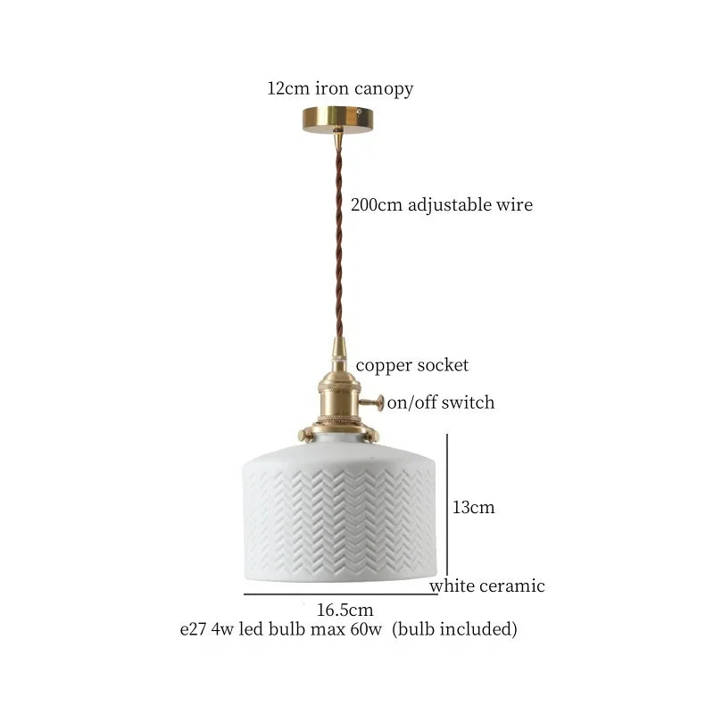 Lotus Flower Ceramic Pendant-DecorBites™