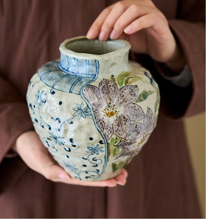 Flora Ceramic Vase by Decorbites