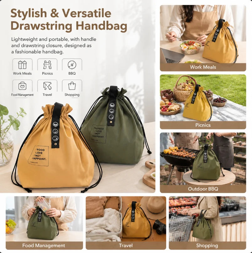 The OG Bento Canvas Insulated Lunch Bag