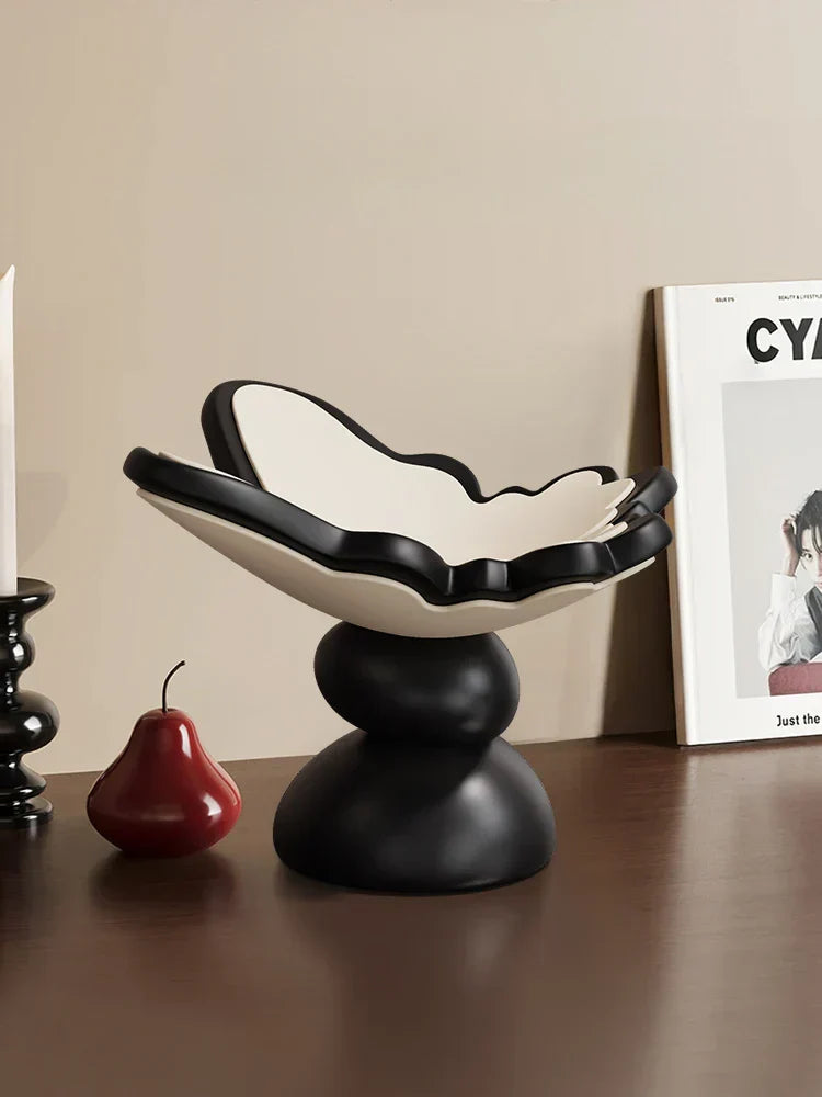 Butterfly Geometric Resin Tray by DecorBites™