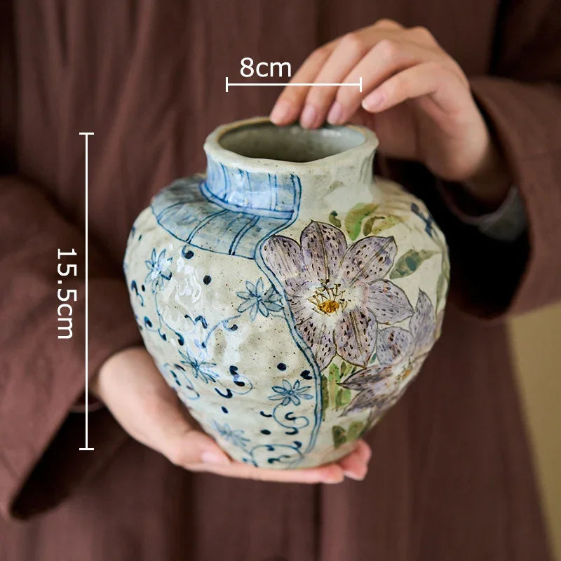 Flora Ceramic Vase by Decorbites