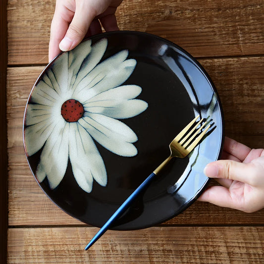 Kellan Glazed Handpainted Tableware