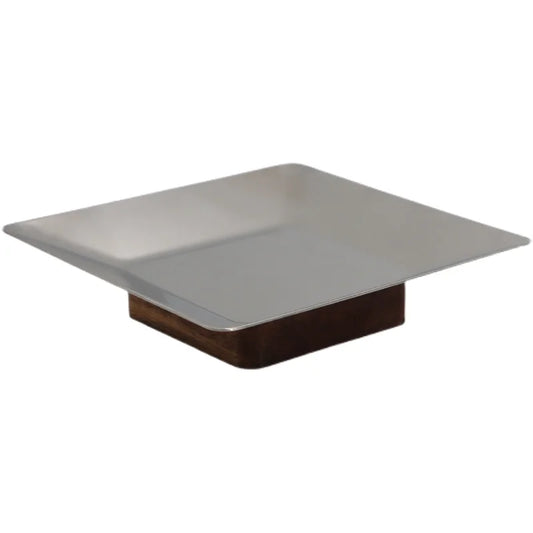Epeius Nordic Style  Metal Acacia WoodTray