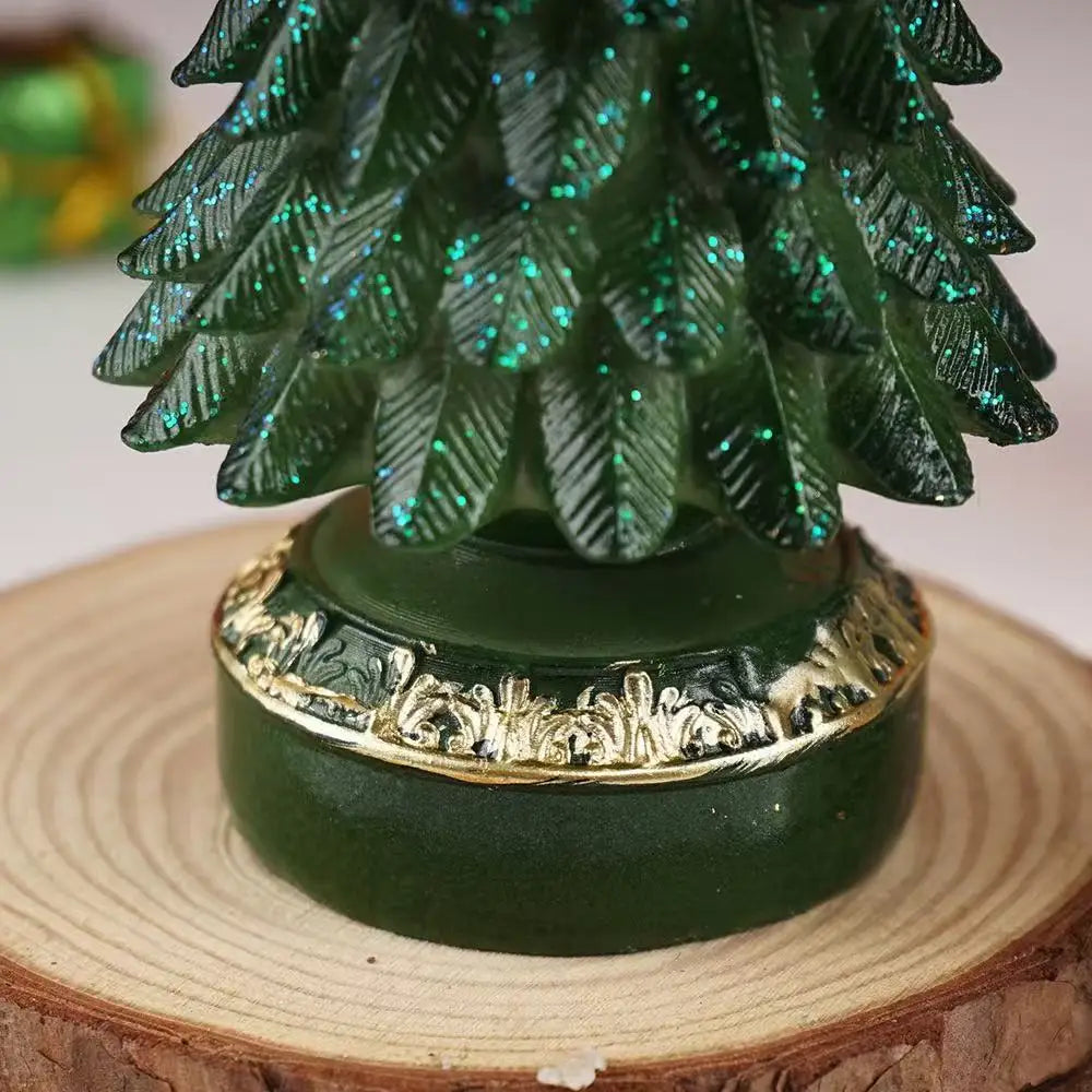 Tabletop Resin Christmas Tree Figurine