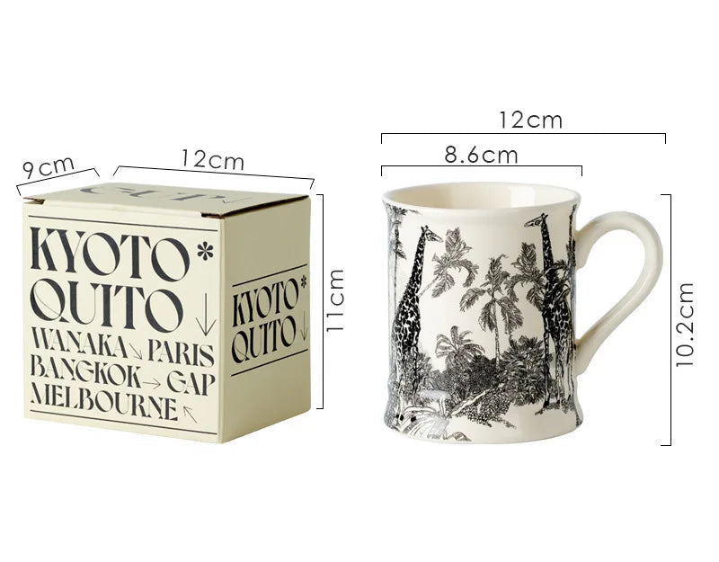 Fernmere Vintage Ceramic Mug