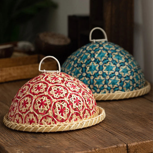Reeva Hand-woven Rattan Plate Table Cover