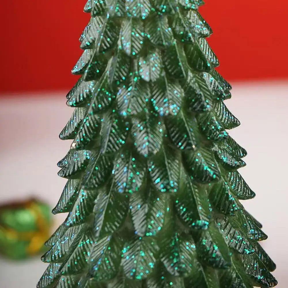 Tabletop Resin Christmas Tree Figurine