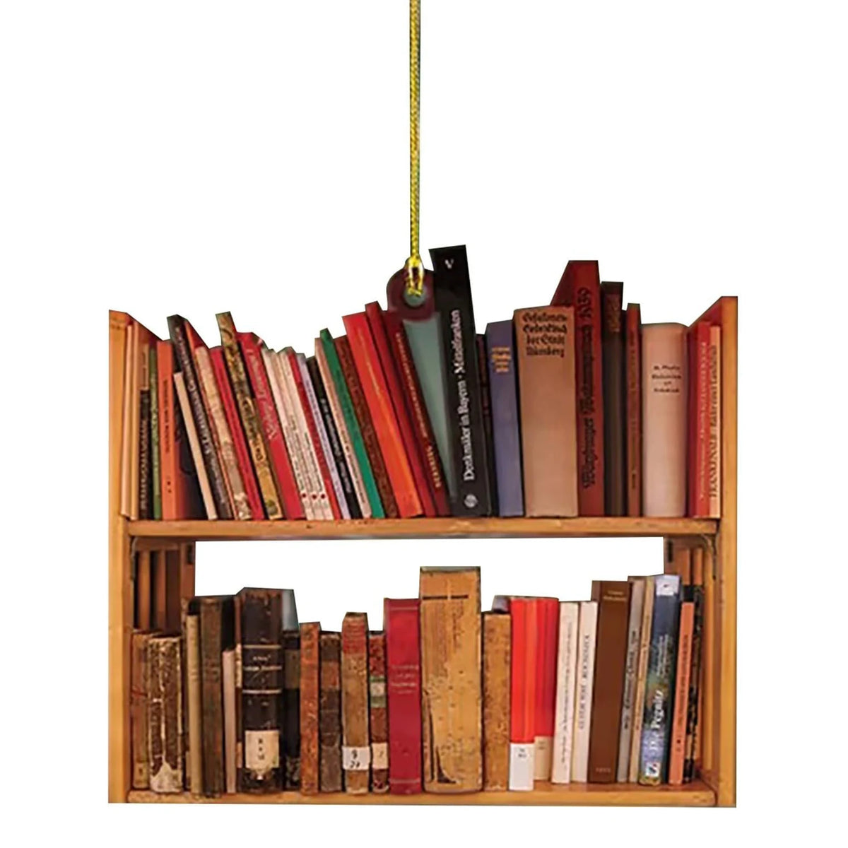 Acrylic Books Christmas Tree Decoration
